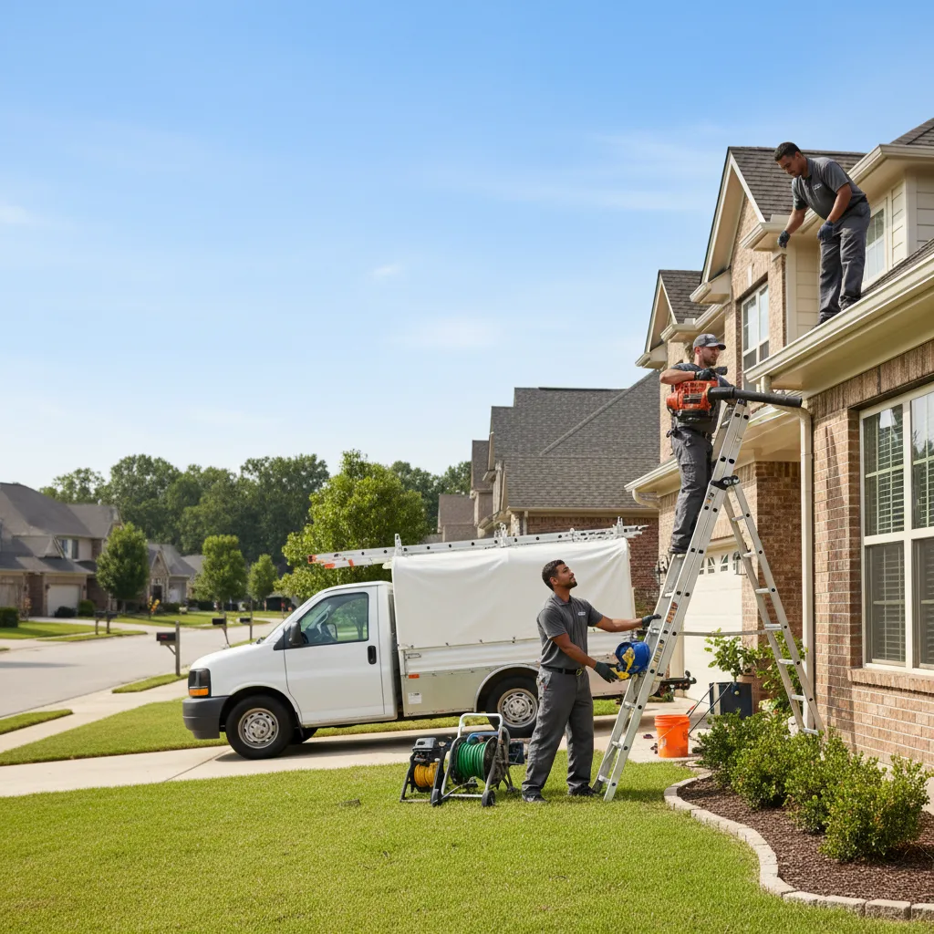 Home Gutter Service in Valliant, OK near me